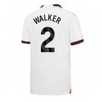 Moški Nogometni dresi Manchester City Kyle Walker #2 Gostujoči 2023-24 Kratek Rokav